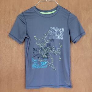 On The Trail Gray Active Tee